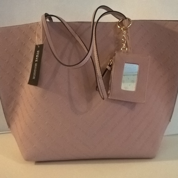 Steve Madden Handbags - steve madden tote bag with purse pink
